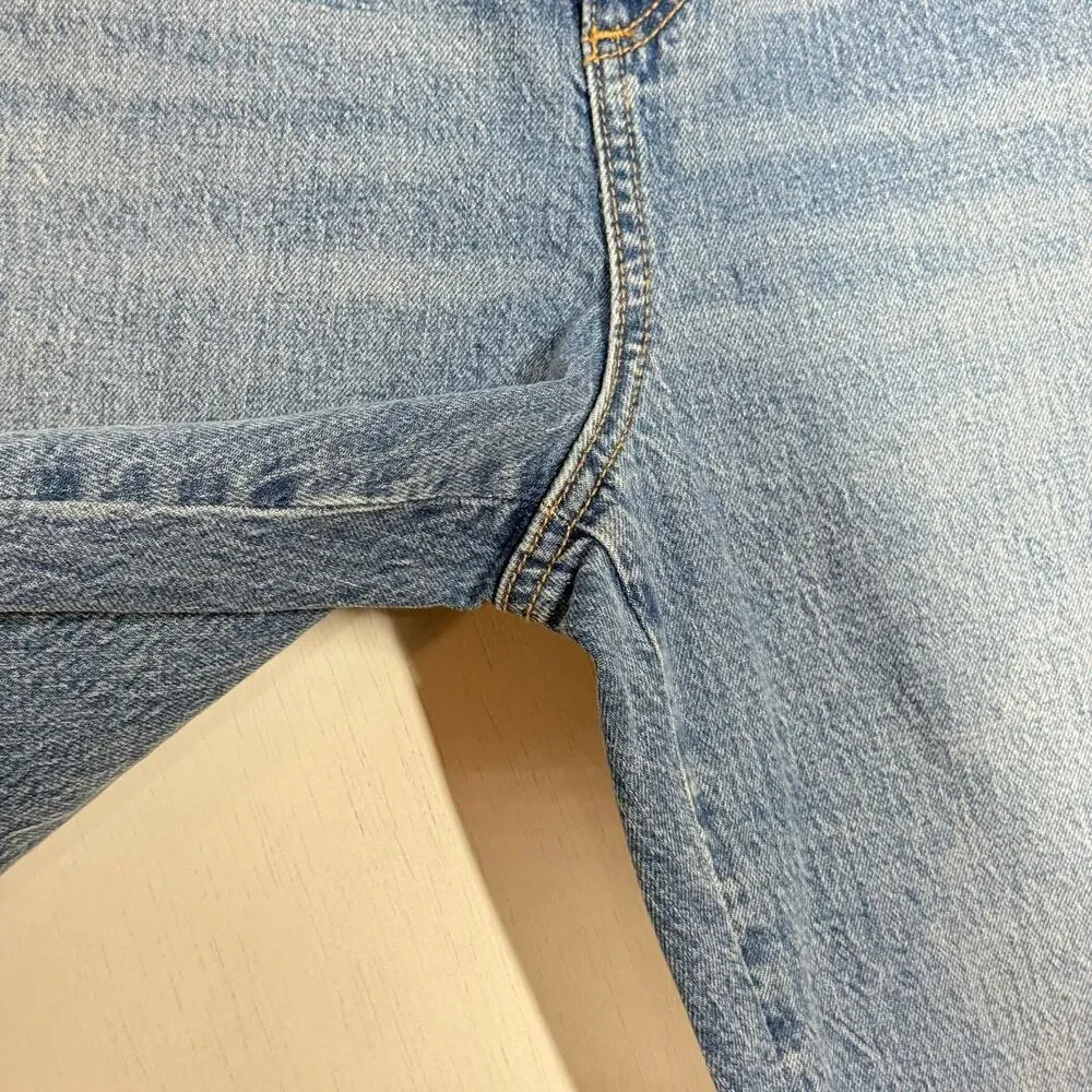 Loft Womens Straight‎ Crop Jeans Size 28 Floral Patchwork High Rise Cottagecore